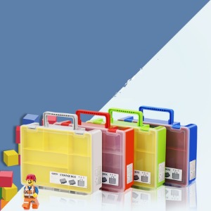 레고보관함 플라스틱 휴대용 도구 상자 LEGO 정리함 R-4101