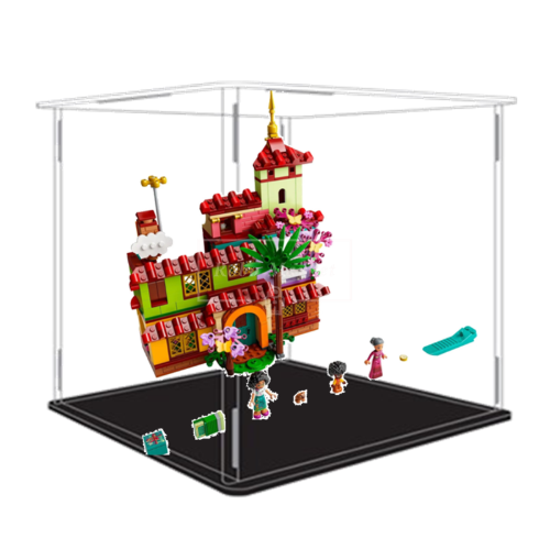 레고아크릴케이스 디즈니 엔칸토 마법의 세계 마드리갈의 집 43202 투명아크릴케이스