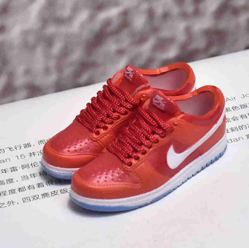 신발 미니어쳐 Nike SB DUNK orange red MT-0489