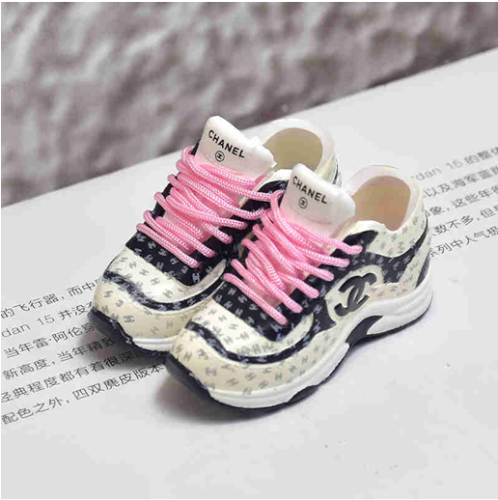 신발 미니어쳐 C*an*l dad shoes 2.0 (pink) MT-0793