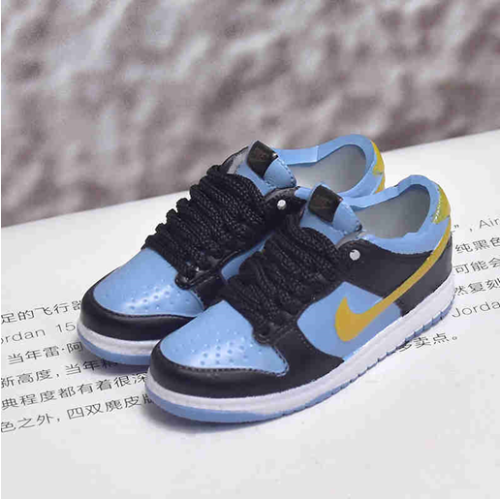 신발 미니어쳐 Nike SB DUNK blue gold MT-0518