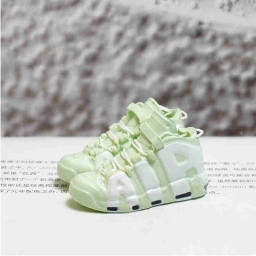 신발 미니어쳐 Nike Uptempo Large AIR mint green MT-0695