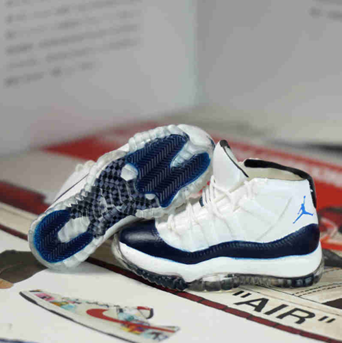 신발 미니어쳐 Nike Air Jordan 11 AJ11 11 midnight blue MT-0313