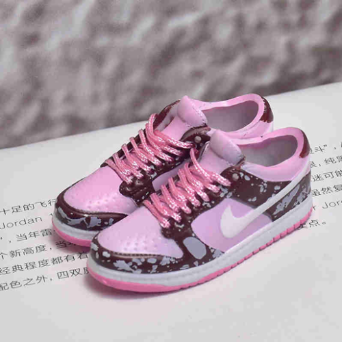 신발 미니어쳐 Nike SB DUNK pink cotton MT-0497