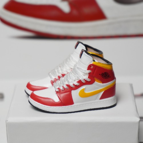 신발 미니어쳐 Nike Air Jordan 1 AJ1 white and red olympics MT-0118