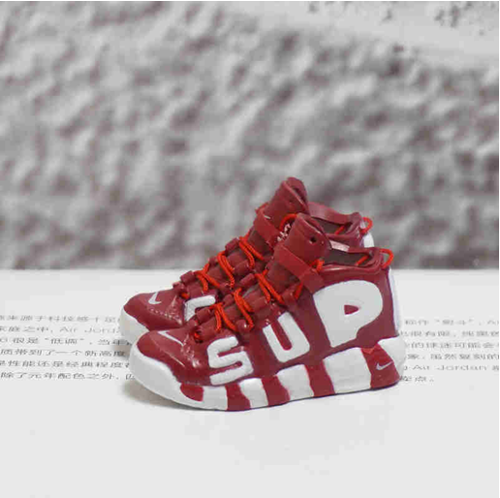 신발 미니어쳐 Nike Uptempo SUP Pippen Red MT-0688
