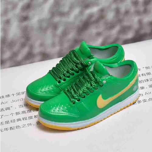 신발 미니어쳐 Nike SB DUNK four-leaf clover green MT-0535
