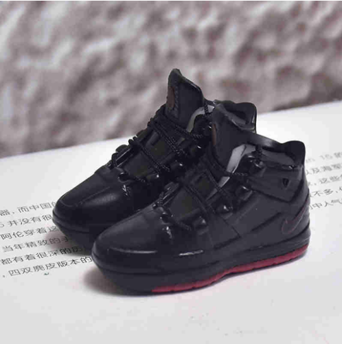 신발 미니어쳐 Nike LBJ LBJ3 black red MT-0667