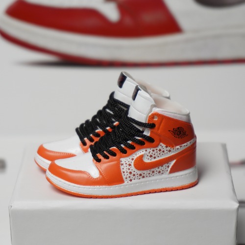 신발 미니어쳐 Nike Air Jordan 1 AJ1 sup co-branded orange MT-0210