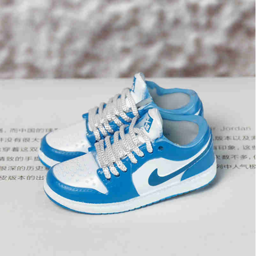신발 미니어쳐 Nike Air Jordan 1 AJ1 Low Low top North Carolina blue MT-0088