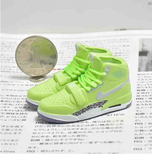 신발 미니어쳐 Nike Air Jordan 312 AJ312 312 green apple MT-0335