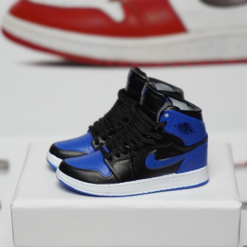 신발 미니어쳐 Nike Air Jordan 1 AJ1 Black blue MT-0163