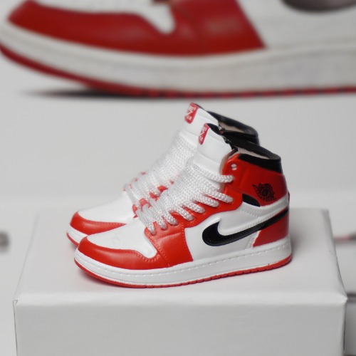 신발 미니어쳐 Nike Air Jordan 1 AJ1 Chicago (white) MT-0104