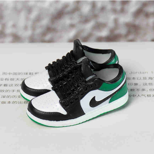 신발 미니어쳐 Nike Air Jordan 1 AJ1 Low low top celtic MT-0093