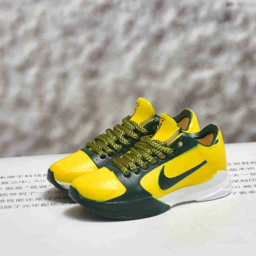 신발 미니어쳐 Nike KOBE ZK5 yellow green MT-0647