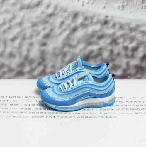 신발 미니어쳐 Nike AIR MAX 97 white blue MT-0628