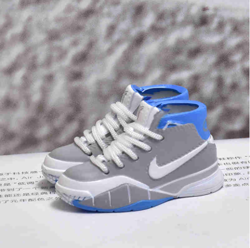 신발 미니어쳐 Nike KOBE ZK1 Gray North Carolina Blue MT-0637