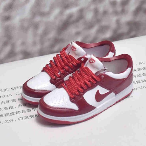 신발 미니어쳐 Nike SB DUNK white red MT-0480