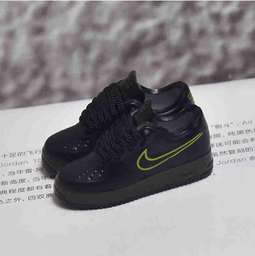 신발 미니어쳐 Nike Air Force 1 AF1 Black Mamba MT-0384