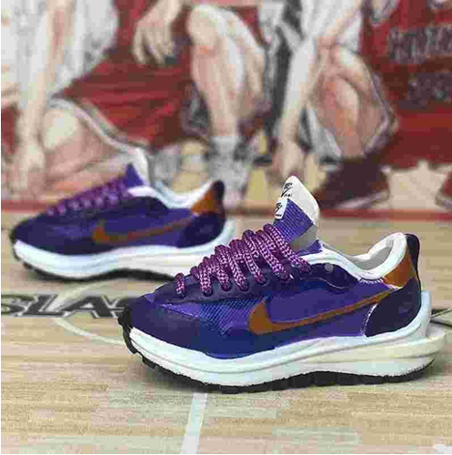 신발 미니어쳐 Nike NK &amp; sacai 3.0 purple gold MT-0685