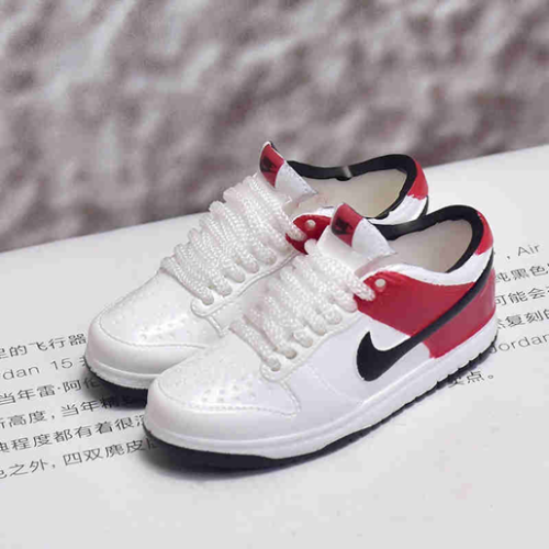 신발 미니어쳐 Nike SB DUNK new white red MT-0548