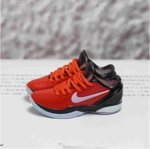 신발 미니어쳐 Nike KOBE ZK6 black red MT-0655