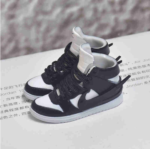 신발 미니어쳐 Nike DUNK special edition high-top black hook MT-0573