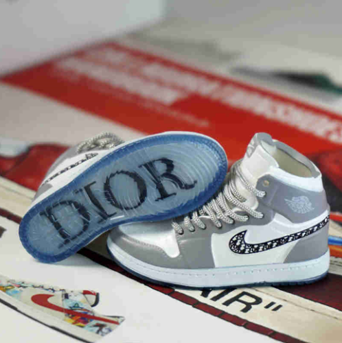 신발 미니어쳐 Nike Air Jordan 1 AJ1 Special model Dior [crystal bottom] MT-0097