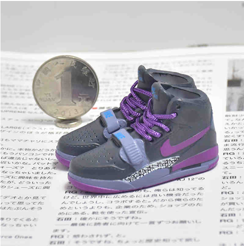 신발 미니어쳐 Nike Air Jordan 312 AJ312 312 purple splicing MT-0337