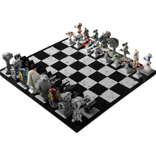 레고 스타워즈 호환 Game Of Galaxies 체스 게임 오브 갤럭시 MOC-103829 신제품 창작
